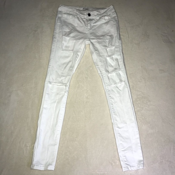 White ripped jeans - Picture 2 of 3